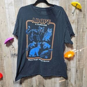 Steven Rhodes Adopt A Familiar Shirt Goth Halloween